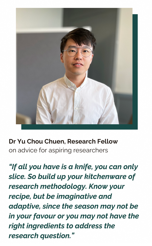 Meet Our Researchers - Dr Yu Chou Chuen