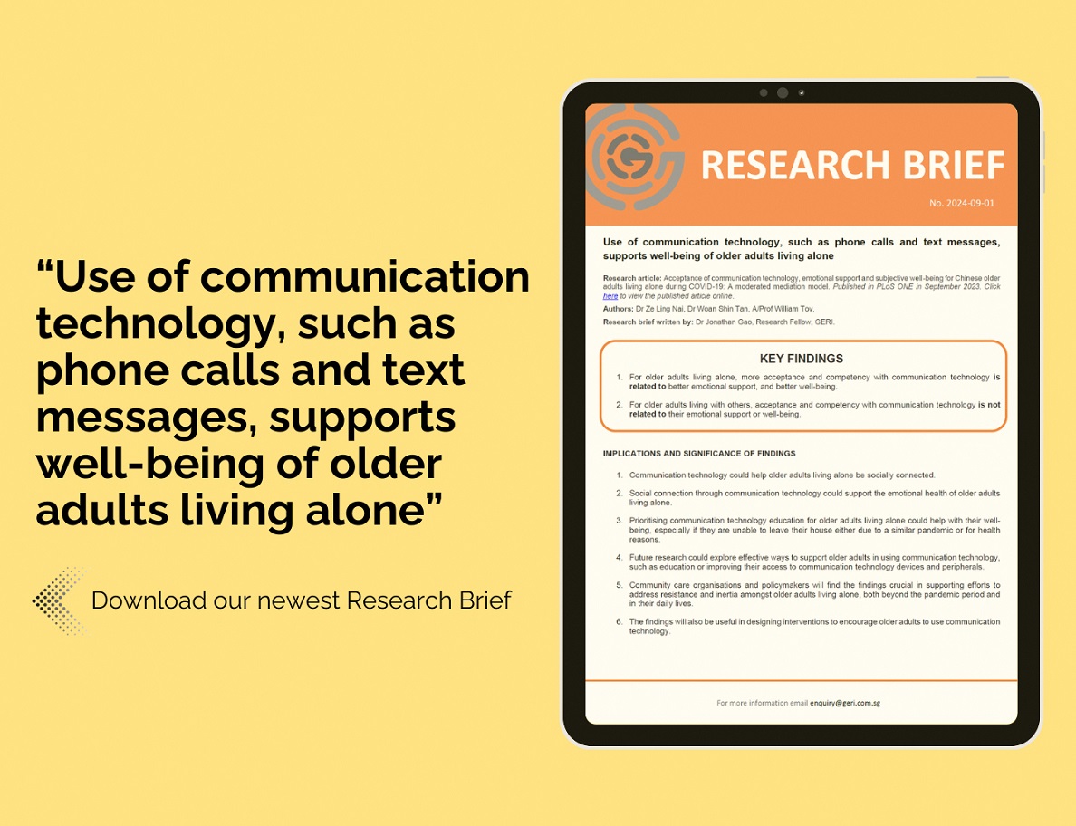 Research Brief - Acceptance of Communication Technology